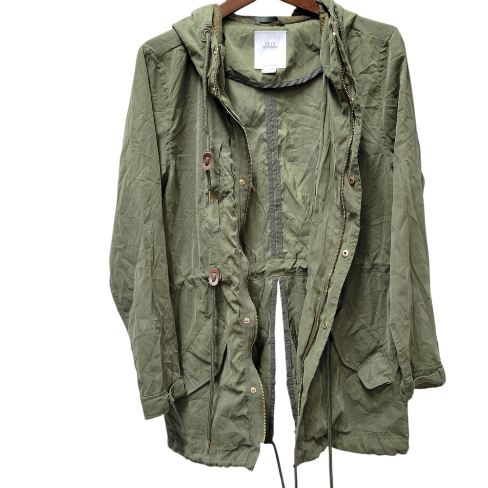 Iris Basic & Contemporary Military Jacket Size Sm… - image 8
